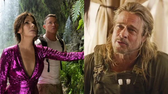 《失落謎城》珊卓布拉克、查寧塔圖全新爆笑組合！爆笑養眼畫面沒在少，布萊德彼特驚喜客串