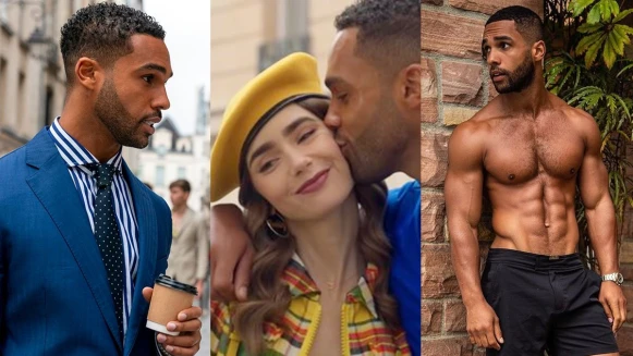 《艾蜜莉在巴黎》英國天菜Lucien Laviscount是誰？性感絡腮鬍、超壯肌肉成女孩新歡