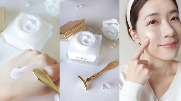 敏弱肌絕不能沒有的人生命定保養品!LUDEYA「金磚霜」,一抹逆齡抗老,又彈又緊實打造名模鑽石光高級臉!