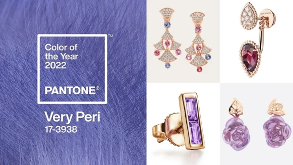 Pantone 2022年度色「長春花藍」耳環推薦！Dior、Tiffany、VCA …6大精品品牌