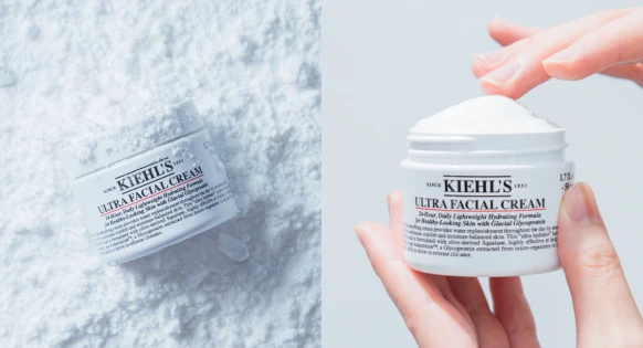 「保濕戰鬥機」Kiehl’s冰河醣保濕霜3秒KO冬日肌荒!強力補水不致粉刺,替肌膚內建24hr小水庫!限時買2送8史上最好康!加面膜一瓶5用~沙漠乾皮一生回購!