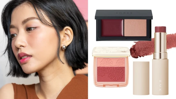 2022日系春妝「口罩腮紅」這樣畫!PAUL & JOE、THREE、RMK頰彩大爆發