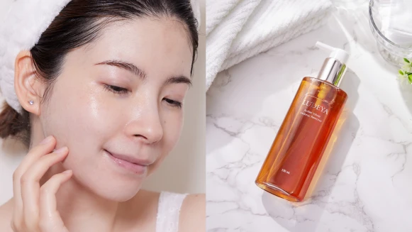 精緻系女孩就是從”卸妝”開始養膚!LUDEYA「琥珀淨潤洗卸精華凝露」無油、溫和不薰眼,連接睫毛都能用超大心
