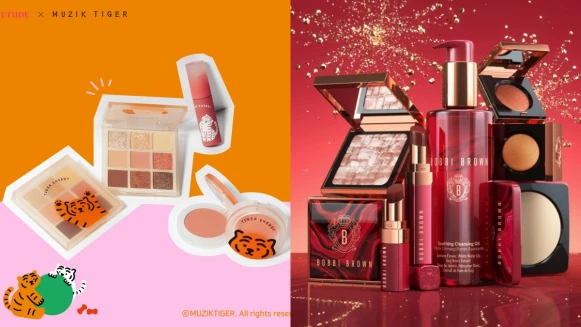 2022 新年限定彩妝盤點:GA、Bobbi Brown 幸運鑽紅、Etude、Laura Mercier …