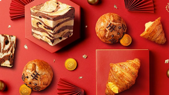 八月堂虎年限定可頌、生吐司喜氣登場！還有機會抽中Dyson吹風機