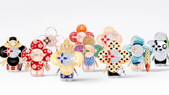 LV吉祥物Vivienne隱藏版珠寶來了！韓服、衝浪手等11款造型太可愛
