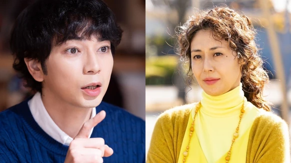 松本潤最新日劇《隔壁的阿力》顛覆形象!改當雞婆鄰居獲好評,女神松嶋菜菜子燙捲髮變大嬸