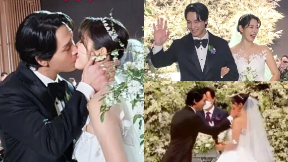 朴信惠 甜蜜結婚!崔泰俊 貼心替老婆拭淚、對女方家人滿滿愛,親友大讚「他把一切都給了朴信惠」