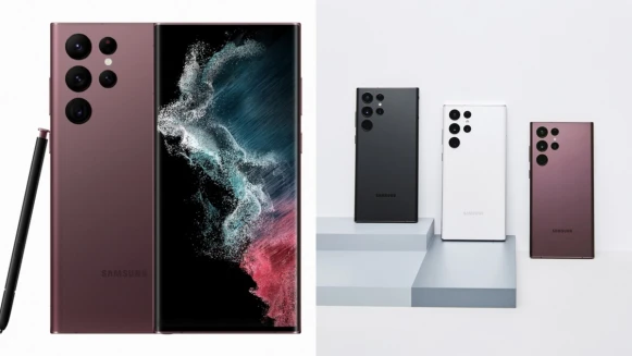 三星Galaxy S22系列登場！Ultra版首度加入S Pen手寫筆，勃根地紅新色機身
