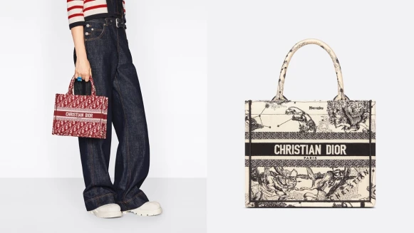 Dior Book Tote小尺寸新登場！重量更輕盈、iPad放得下…上班族OL都該趁機入手