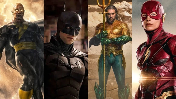 《蝙蝠俠》《黑亞當》《閃電俠》《水行俠2》聯合預告！DC英雄電影上映日期一次看