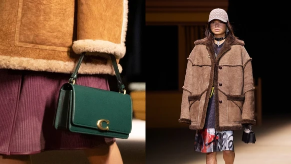 2022秋冬紐約時裝週｜Coach將美國街道搬進秀場，Shearling外套進化、Sling包回歸…4大亮點整理