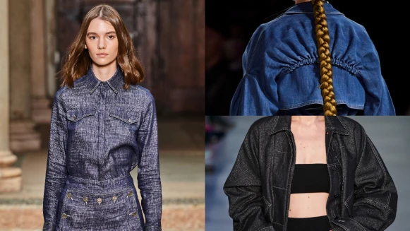 穿搭小學堂│早春丹寧搭配解析，丹寧背心、丹寧寬褲、正裝混搭…搭出優雅時髦的丹寧風格