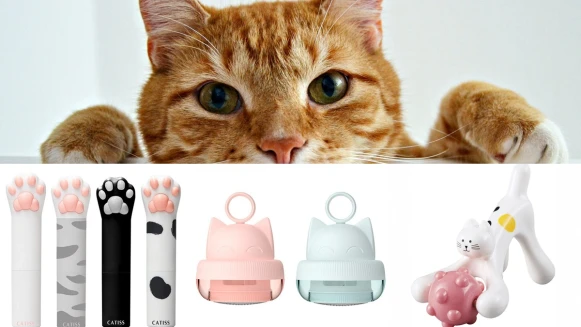 222貓之日必備的萌貓小物推薦！貓咪造型除毛球機、防潮乾燥劑這裡買