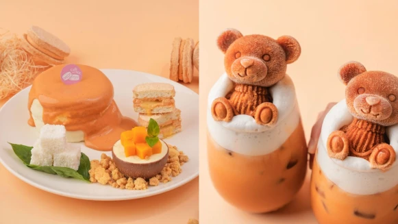 Café del SOL推限定泰奶鹹蛋黃舒芙蕾鬆餅！流沙達克瓦茲太誘人