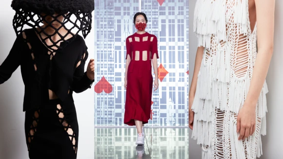 2022秋冬倫敦時裝週│五大重點解析 APUJAN 2022 秋冬系列，前衛針織、新型布料、中西融合…成為創作焦點