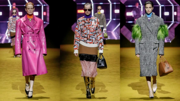 2022秋冬米蘭時裝週│Prada 2022 秋冬系列秀評，女性成長、中性輪廓、經典印花…聚焦系列看點 
