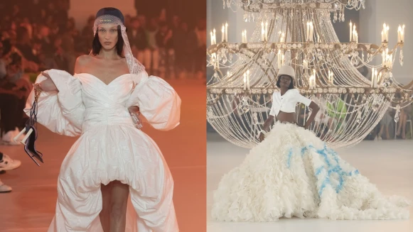 2022秋冬巴黎時裝週｜Off-White帶來Virgil Abloh首個高級訂製系列，全新Nike X Off-White™ Air Force 1聯名球鞋曝光