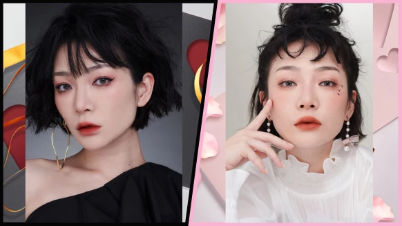 少女人妻親授雙面女王擒男術!白色情人節必學妝感!高甜國民初戀VS 純欲性感迷戀,掌握底妝、眼線、唇彩三大關鍵,下一秒就是擒男高手!