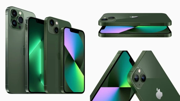 蘋果推iPhone 13全新絕美綠色！5G版新一代iPhone SE手機同步亮相