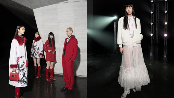 2022秋冬巴黎時裝週｜夏姿・陳的光影服裝大秀，煙火迸發美景化為服飾設計