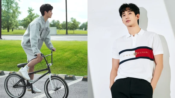 金秀賢續約Tommy Hilfiger品牌大使！經典T-Shirt、Logo小包…不用4千的服裝、包包推薦