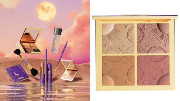 M.A.C月夜星辰彩妝神秘紫包裝太美，內行人先鎖定四色打亮修容盤