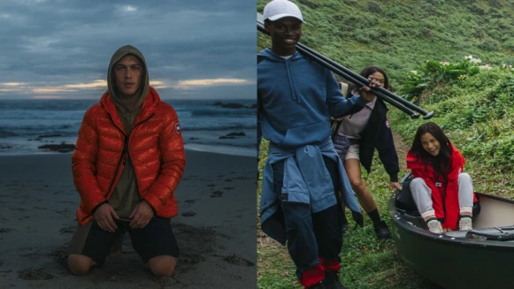 Canada Goose 2022 春季形象系列，攜手寇弟 Cole Sprouse 合作展現品牌理念