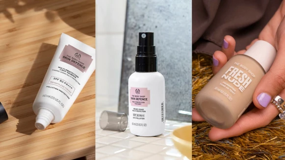 THE BODY SHOP美體小舖升級知名KOL們隱藏版愛用款，全新打造史上最強隱形防護罩，防曬x保濕x持妝秘訣一次看！