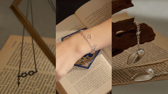 7-11攜手BONNY&amp;READ推哈利波特限定飾品！金探子項鍊、圓框眼鏡鎖骨鍊一次收