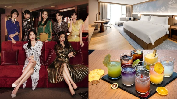 來找《華燈初上》兇手！中山希爾頓酒店推「酒條通」住房專案，還能暢飲羅雨儂、蘇慶儀等9位角色調酒