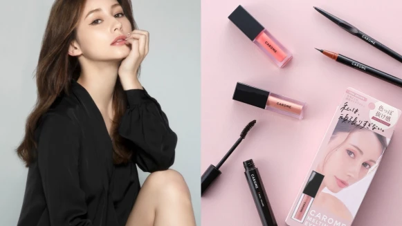 日本潮模福住明美自創彩妝CAROME.超有人氣，每6秒賣出一支的眼線液、超抗摩擦的眼影蜜必買推薦