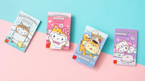 麥當勞甜心卡2022超萌新登場！4款三麗鷗明星設計，加碼雙倍OREO冰炫風回歸