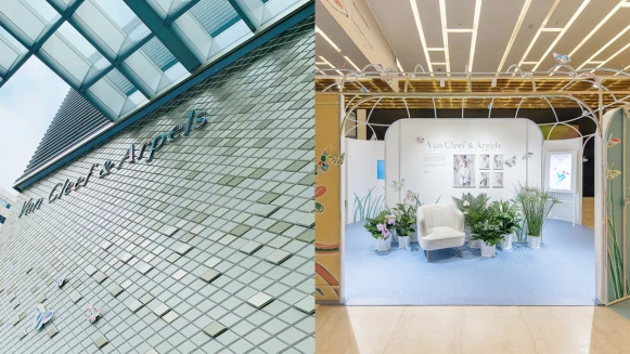 VCA微風信義店換新裝！珠寶盒外牆、花園展覽、蝴蝶主題珠寶新品推薦…