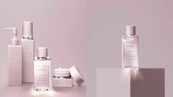 黛珂史上最高顏值保養！水晶蜜糖系列的莫蘭迪粉色太美，還讓肌膚自帶保濕美肌光