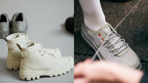 Palladium與丹麥極簡大師Rains首雙聯名軍靴！限定新色燕麥白、苔原綠實在太仙