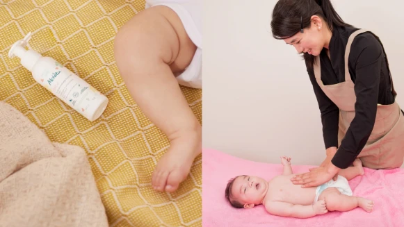 幫寶寶Spa的親密時光！專家傳授嬰兒按摩手法3招，培養感情、脹氣秀秀、睡前安神…新手爸媽也能輕鬆上手