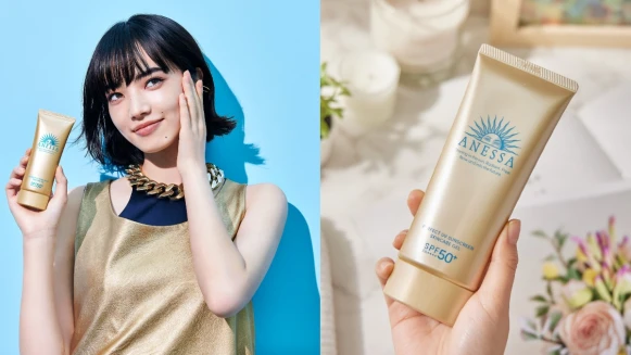 防曬界天花板！安耐曬超強妝前乳「金鑽水透妍妝前乳N」日常一抹輕鬆打造超強防護罩，不管室內、戶外紫外線都徹底隔絕！