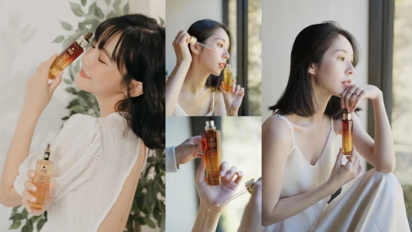 嬌蘭保養男女通吃來金的！從仙女玄玄到帥氣卡特都推薦必收！零負評小金瓶平衡油飆速打造盛世美顏，新品頭皮修護精華一滴養成瀑布美髮～