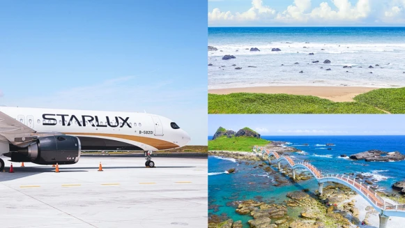 五一連假飛台東！星宇航空、易遊網「春日號」開賣，飽覽山海美景、大嗑銷魂飛機餐