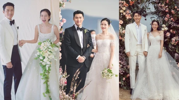 孫藝珍婚紗、玄彬西裝行頭揭密！婚紗照、婚禮當日穿哪個品牌一次看