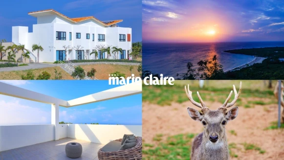 「嵐翎白砂渡假莊園」墾丁純白民宿推薦！閨蜜網美大片拍到飽，還有心型海岸、梅花鹿等著你