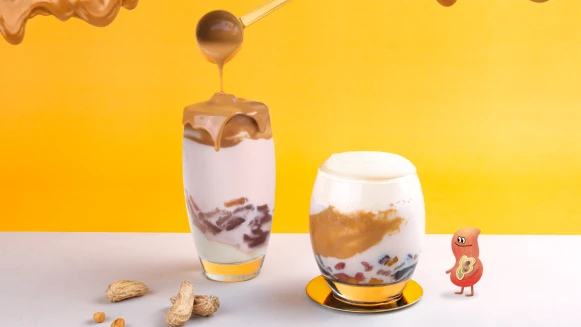 《料杯杯》和「福源花生醬」聯名啦！花生朵朵燕麥奶、牛乳沙濃郁上市