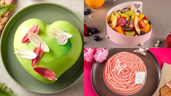 2022飯店高顏值母親節蛋糕總盤點！粉色玫瑰花、嫩綠愛心、水果寶盒…美到捨不得吃