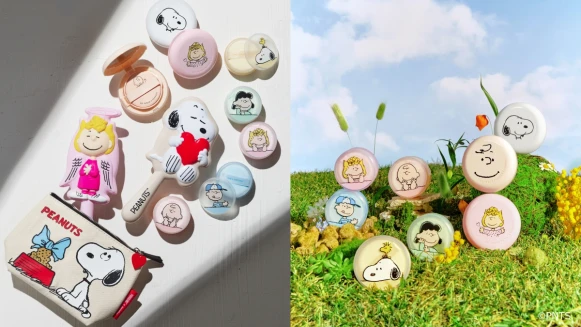 innisfree x Peanuts 2022可愛聯名!印著史努比大臉的控油蜜粉必收