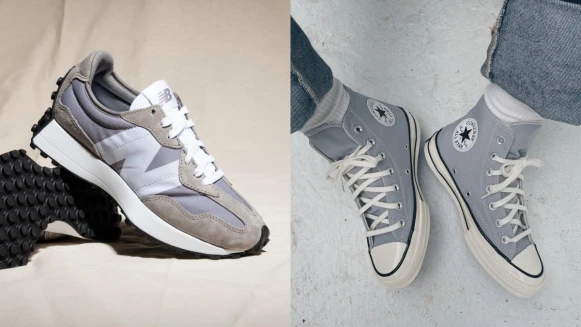 2022質感灰球鞋盤點：New Balance 327沉靜灰、Chuck 70霧霾灰、All Star文青灰…