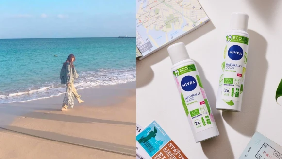 妮想跟誰一起去旅行？NIVEA純萃植感體香噴霧～用獨特羽化微霧技術打造一噴即清爽、絲滑極輕柔層次香氣，享受純萃氣味旅行就是這麼簡單！ 