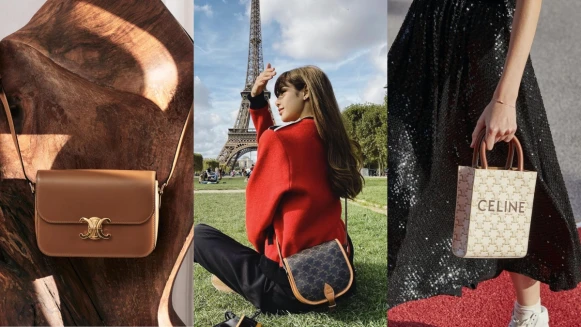 CELINE 6大經典包介紹：腋下包Ava、經典凱旋門Triomphe、Lisa背紅的馬鞍包…｜時尚小學堂
