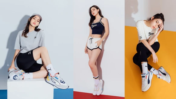 去年造成瘋搶好評的PUMA TEAM系列，夏日的時尚運動混搭怎能少了它！以女力夏日學院季為主題，款款單品都是混搭造型單品中的天菜啊！