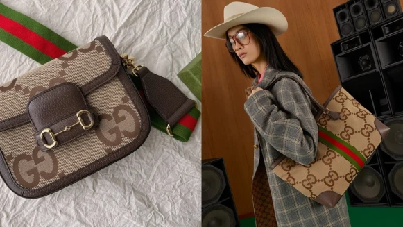 Gucci GG Logo變大了！迷你竹節包不夠看，5大新手袋又經典又實用